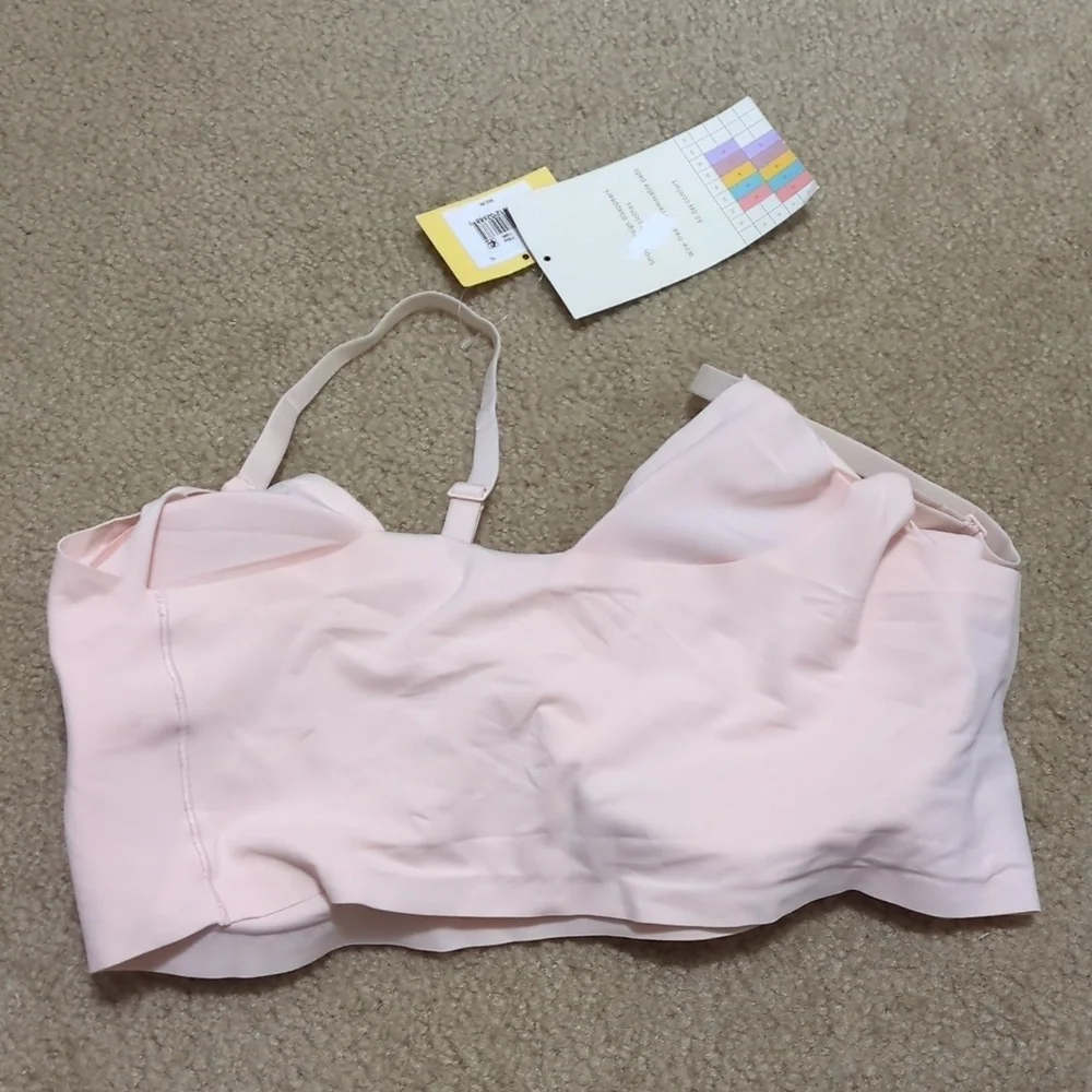 Seamless Triangle Microfiber Bra Size XL - Picture 6 of 7
